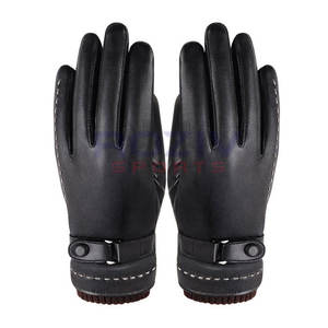 Guantes de Moda para Exteriores, Resistentes al Viento, de Cuero PU de Alta Calidad, Personalizados, para Invierno, Uso Diario, Fiestas, Casuales, Unisex - Product Image 1