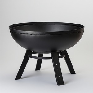 Brasero moderne élégant en métal avec finition thermolaquée, conçu pour les salons de jardin, les complexes hôteliers et les fermes, offrant chaleur et style. - Product Image 6