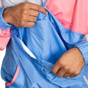 เสื้อกันลมสำหรับผู้ชายปรับแต่งได้คุณภาพสูง, เสื้อแจ็คเก็ตกันลมใส่สบายน้ำหนักเบากันน้ำสำหรับกลางแจ้งฤดูหนาว - Product Image 3