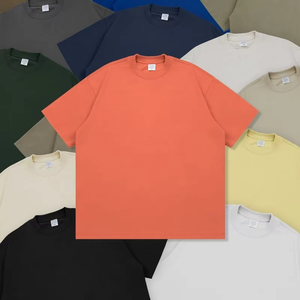 Camiseta de algodón con gráfico de logotipo personalizado, ropa de calle con estampado Vintage Premium, camiseta Unisex de gran tamaño Boxy Heavyweight para hombre - Product Image 5