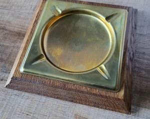 Direct From Factory Customized Shape Wooden Cigar <b>Ashtray</b> 4 Cigar Hold Organizer at Lower Price - Product Image 2