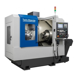 เครื่อง CNC หมุนสองแกนหมุนศูนย์กลางงานหนักใช้งานง่ายเครื่องจักรทนทานสำหรับใช้ในโรงงานอุตสาหกรรม - Product Image 5