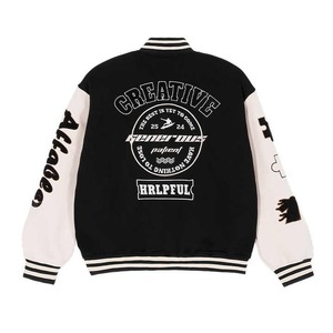 Veste de baseball personnalisée OEM pour hommes support vintage Letterman Varsity chaîne chenille broderie manches de rue principale - Product Image 6