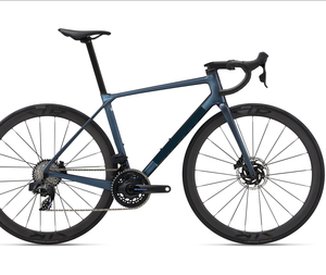 Vélo de course sur route en carbone 2025 Gi-anttss TCR Advanced pour 0 AXS 24 vitesses, double suspension, 2x12 sans fil, roues en carbone de 40 mm, frein à disque - Product Image 1