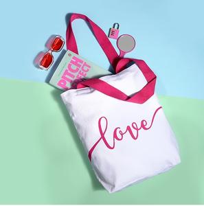 Bolsa de Tela de Algodón Reutilizable con Logotipo Personalizado, Impresión Serigrafiada, Cierre de Cremallera, Ecológica, para Playa, para Chicas y Mujeres, Venta al Por Mayor - Product Image 6