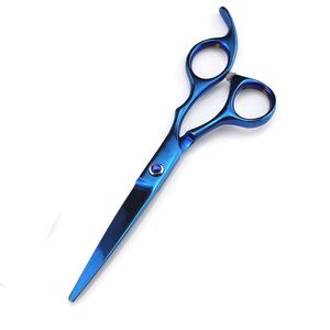 Best Manufacturer Pissco for Green Plastic Handle Color Salon Scissors | Barber <b>Razor</b> Scissors Plastic Handle Custom Logo - Product Image 3