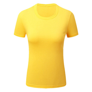 T-shirt de sport personnalisé à coupe ajustée en polyester, compression, manches courtes, imprimé, hauts actifs pour la course à pied, t-shirt - Product Image 2