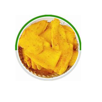 Zachte En Taaie Gedroogde Mango Met Zout En Chili, Niet Streng, Zoet En Zuur, Pittig En Vol