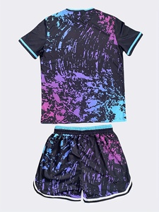 Maillot d'entraînement de basketball unisexe à manches courtes, respirant et antibactérien, imprimé Aigle Bleu, le plus vendu pour adultes - Product Image 4