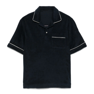 Polo 100% coton pour homme avec patte respirante à boutons-pression Tenue décontractée polyvalente pour toutes les saisons - Product Image 1