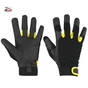 Guante de mecánico de cuero con logotipo personalizado de alta calidad Accesorio de invierno transpirable para uso diario Hecho en Pakistán - Product Image 6