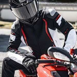 Traje de moto Cordura a prueba de viento personalizado, ropa deportiva de carreras, conjunto de chaqueta y pantalón, diseño de nailon de talla grande, impermeable para montar en moto - Product Image 3