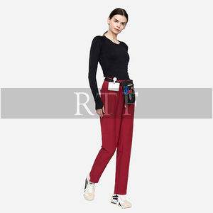 Uniforme Médico Unisex Personalizado, Transpirable e Impermeable, Talla Grande XL, Blusa de Enfermera de Manga Corta, Traje Jogger, Estilo Informal para Otoño - Product Image 6