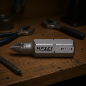 Destornillador de Punta Cruzada Hazet de 1/4'' con Perfil (PH) - Product Image 3