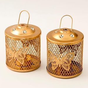 Linterna de Metal decorativa de estilo marroquí de diseño elegante para decoración del hogar, perfecta para decoración del hogar, fiestas y eventos, Mesa - Product Image 6