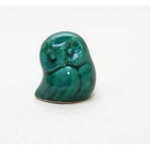 Búhos de cerámica Esculturas intrincadas para decoración del hogar - Product Image 1