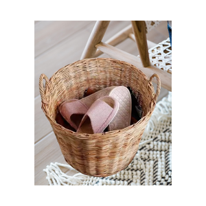 Cestas de Almacenamiento de Mimbre Hechas a Mano, Arte Popular, Color Personalizado, Diseños Personalizados, Decoración del Hogar, Tipo de Ratán Hecho en Vietnam, Tamaño Personalizado - Product Image 6