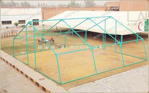 Carpa de marco de alta calidad 100% campana de lona de algodón carpas impermeables fácil configuración diseño de diferentes colores carpa de marco al aire libre de tamaño completo - Product Image 5