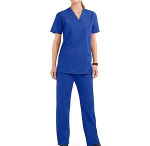 Combinaisons d'infirmière pour femmes, nouveau design confortable, uniformes d'hôpital, hauts et pantalons, tissu tricoté élégant - Product Image 1