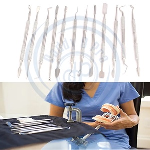 DADDY D PRO Juego de 12 espátulas de doble punta 'Wax Carver' de acero inoxidable, estándar alemán, buen precio, CE e ISO 13485 - Product Image 2