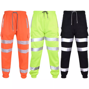 High Quality Customised 2025 <b>Cargo</b> Utility Work Pants 6 Pocket Casual Style Wholesale Customised Reflective Trousers - Product Image 2