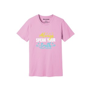 Thèmes de gentillesse imprimer 100% t-shirt en tissu de coton 160-180 à lourd GSM 12 couleurs disponibles Personnalisé votre propre conception et placement - Product Image 3