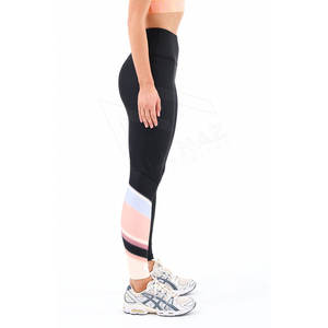 Leggings de ejercicio sin costuras de diseño único para mujer Pantalones de patrón sólido de nuevo estilo de secado rápido - Product Image 2