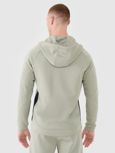 Wholesale Customized Man Solid Color <b>Thermal</b> <b>Hoodies</b> High Quality Drop Shoulder Breathable <b>Men</b> <b>Hoodies</b> - Product Image 5
