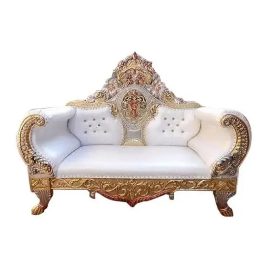 Prachtige Meest Luxe Design Traditionele Sofa Set Carving Met Massief Ooden Sofa Set Voor Kleine Appartementen Woonkamer