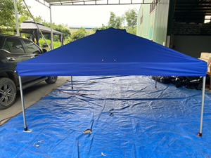 Tienda de campaña plegable cuadrada portátil de alta resistencia, pérgola de tela recubierta de polvo, Gazebo para eventos al aire libre, jardines monofásicos - Product Image 3