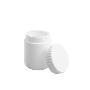 VIET NAM Usine Meilleure Qualité 250ml Pot en Plastique HDPE Blanc Prix Chaud Tarif Gratuit pour Tenir Poudre/Pilule M0296 Produit - Product Image 2