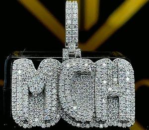 Collier pendentif hip-hop tendance de qualité export pour les soirées en club et les tenues décontractées, disponible en grande quantité - Product Image 1