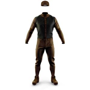 Uniforme de Béisbol Ligero con Logotipo Personalizado, Uniforme de Béisbol Transpirable a Precio Económico para Hombre - Product Image 6