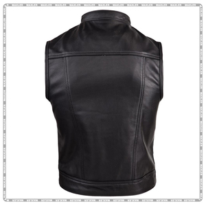 Chaleco de cuero unisex para motocicletas de alta calidad, duradero, elegante, diseño protector, motocicletas de alta calidad, duradero y elegante - Product Image 2