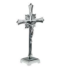 Crucifix en métal poli haut laiton Style nordique incroyable autel d'église par Collection fiable autel décoratif de qualité supérieure - Product Image 6