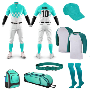 Conjuntos de uniformes de béisbol Paquete de oferta Personalizado Nuevo diseño Conjuntos de uniformes de béisbol para jóvenes Ropa deportiva de equipo de alta calidad para unisex - Product Image 1