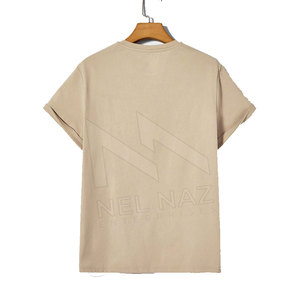 Camisetas de hombre de diseño personalizado de moda 100% algodón cuello redondo ropa de hombre personalizada de alta calidad - Product Image 2