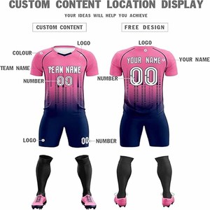 Maillot de football respirant et anti-plis 100 % polyester à séchage rapide pour équipe, par Dress Sports - Product Image 6