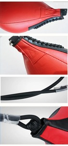 Équipement de fitness balle de vitesse personnalisée pour la musculation boxe entraînement de vitesse sac de boxe en cuir de vachette véritable - Product Image 3