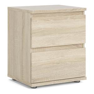 Tvilum NOVA Mesa de Noche de Roble con 2 Cajones, Mueble KIT 40.2x34x48.2cm, Cajones de Almacenamiento - Product Image 1