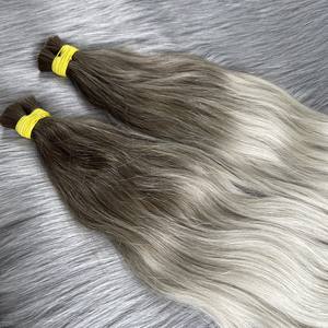 Extensiones de cabello de color a granel vietnamita Cabello humano Proveedor directo de Vietnam para mujeres Personas - Product Image 1