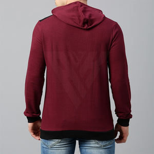 AKEWAL 2025 Vente en gros de sweat à capuche zippé 100% coton couleur unie veste ample décontractée grande taille sweat à capuche zippé pour hommes logo personnalisé - Product Image 2