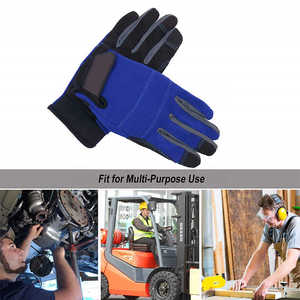 Gants de travail de sécurité avec logo personnalisé Gants de mécanicien résistants aux produits chimiques très résistants Gants industriels anticoupure - Product Image 5