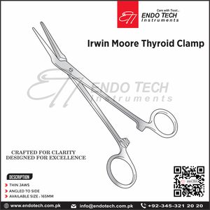 Joseph Ciseaux manuels Ciseaux à bandage en acier Instrument médical pour la chirurgie des oreilles, des yeux, du nez et de la gorge - Product Image 6