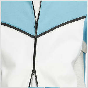 Nouvel ensemble de survêtement unisexe personnalisé pour l'entraînement, le jogging et la course, confortable, respirant, léger, avec fermeture éclair, capuche 2 en 1, streetwear - Product Image 6