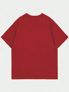 Camiseta de mujer de alta calidad Heavyweight 100% algodón 300GSM hip hop boxy camiseta recortada de gran tamaño. - Product Image 6