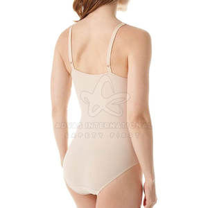 บอดี้สูทสำหรับผู้หญิงผ้าขนแกะไร้ตะเข็บควบคุมน้ำหนักเบาดีไซน์ล่าสุด - Product Image 5