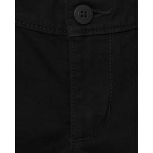 กางเกงชิโนผ้ายืดสีดำสไตล์คลาสสิกสำหรับเด็กผู้หญิงกางเกงชุดนักเรียนสำหรับฤดูร้อนฤดูหนาวผ้าฝ้ายโพลีเอสเตอร์แขนสั้น - Product Image 3