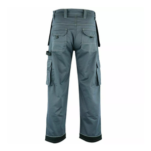 Pantalon de travail décontracté pour hommes avec rayures réfléchissantes Pantalon cargo de travail respirant et imperméable à l'eau en gros - Product Image 2