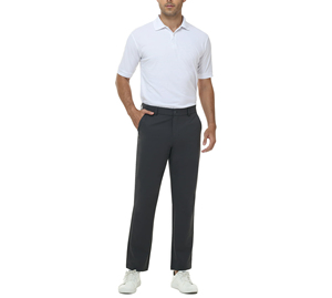 กางเกงผู้ชายทรงกอล์ฟแบบวอช ดีไซน์สำหรับใส่ในชีวิตประจำวัน ให้การเคลื่อนไหวที่ราบรื่นและสวมใส่สบายระบายอากาศได้ดี - Product Image 3